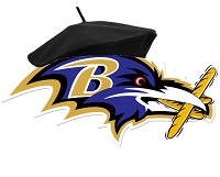 Bordeleaux Ravens team badge