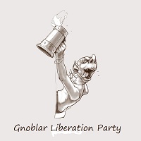 Gnoblar Liberation Party team badge